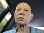映画『おーい、応為』永瀬正敏の90歳メイク（メイキング写真）