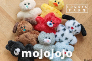「mojojojo」×「ローリーズファーム」がコラボ! 限定“トイキーホルダー”など全12種展開へ