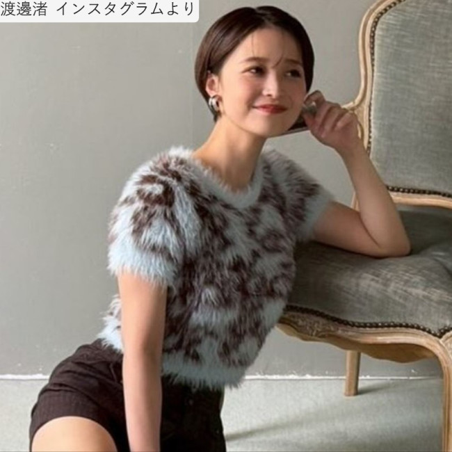 渡邊渚、ソロショット ※「渡邊渚」インスタグラム