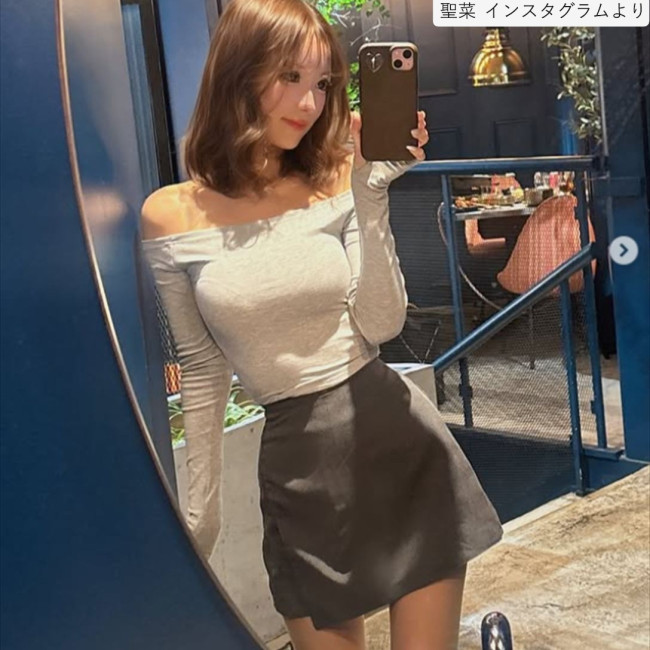 聖菜、近影　※「聖菜」インスタグラム