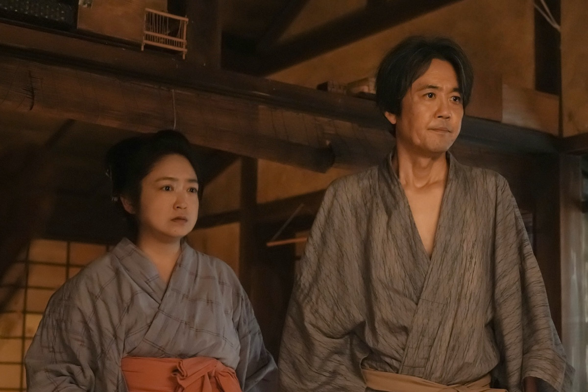 明日の『ばけばけ』“トキ”高石あかり、“ヘブン”トミー・バストウと2人きりになり硬直