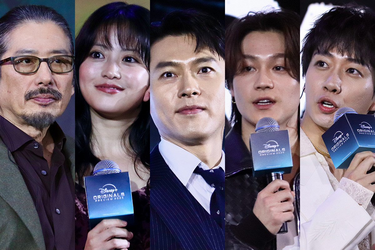 香港で開催された「ディズニープラス・オリジナル・プレビュー 2025」に日韓スターが集結！