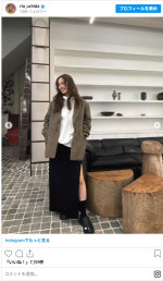 いつもと雰囲気全然ちがう！　大人メイクのだーりお　※「内田理央」インスタグラム