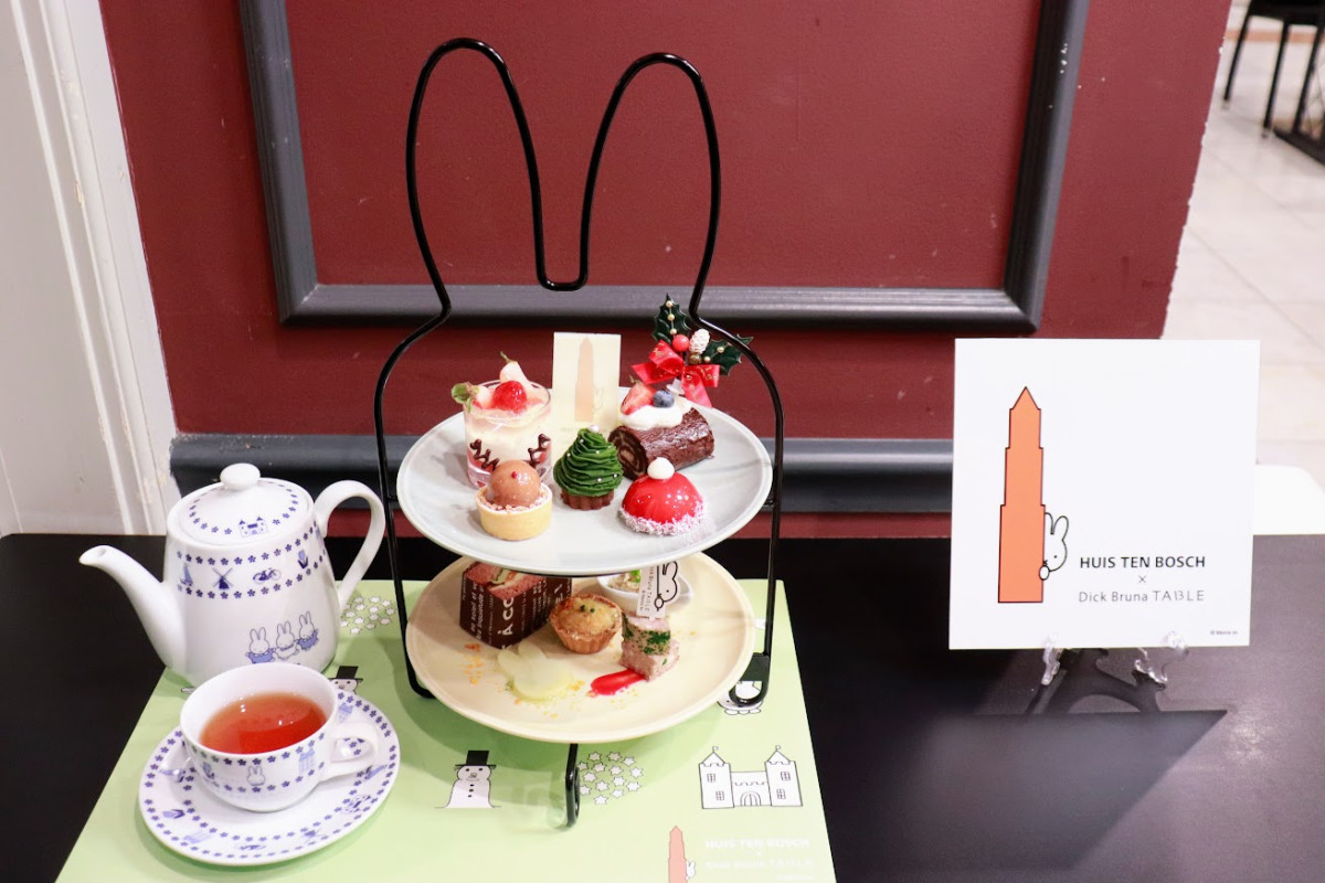 長崎 ハウステンボス“ミッフィーのアフタヌーンティー”が贅沢! 本格スイーツが冬のひと時を彩る<取材レポ>