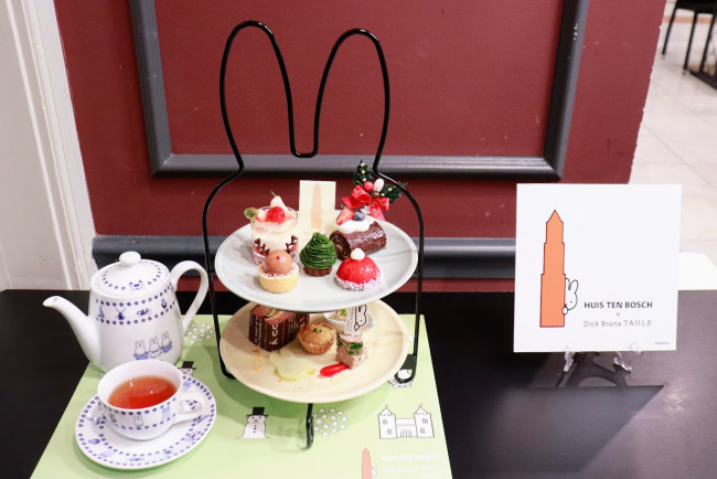 長崎 ハウステンボス“ミッフィーのアフタヌーンティー”が贅沢！　本格スイーツが冬のひと時を彩る＜取材レポ＞