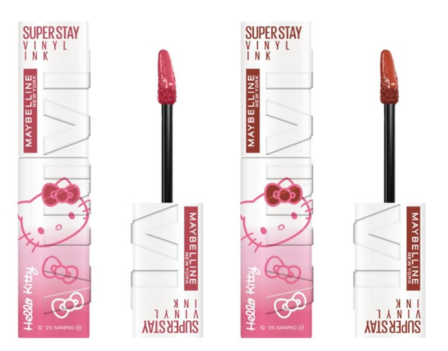 ハローキティ×「メイベリン」がコラボへ！　ベストセラー製品がキュートな限定パッケージに