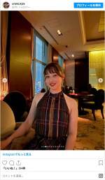 24歳になったことを報告したTBS・浦野芽良アナ　※「浦野芽良（TBS）」インスタグラム