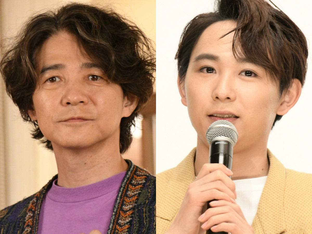 （左から）吉岡秀隆、須賀健太