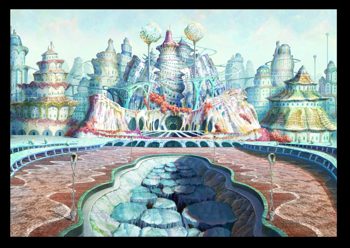 『映画ドラえもん 新・のび太の海底鬼岩城』神秘の海底世界が描かれたメインビジュアル＆美術設定画解禁