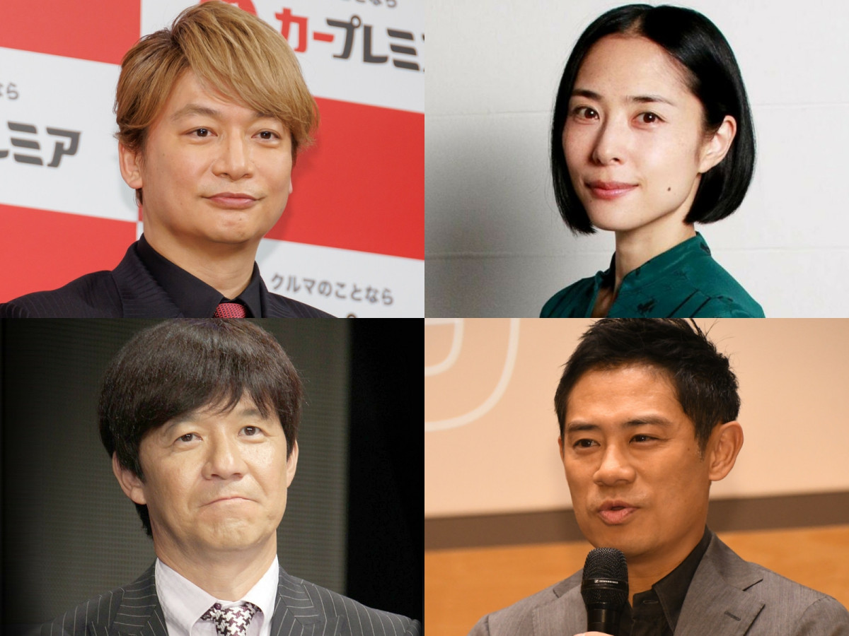 （左上から時計回りに）香取慎吾、深津絵里、伊藤淳史、内村光良