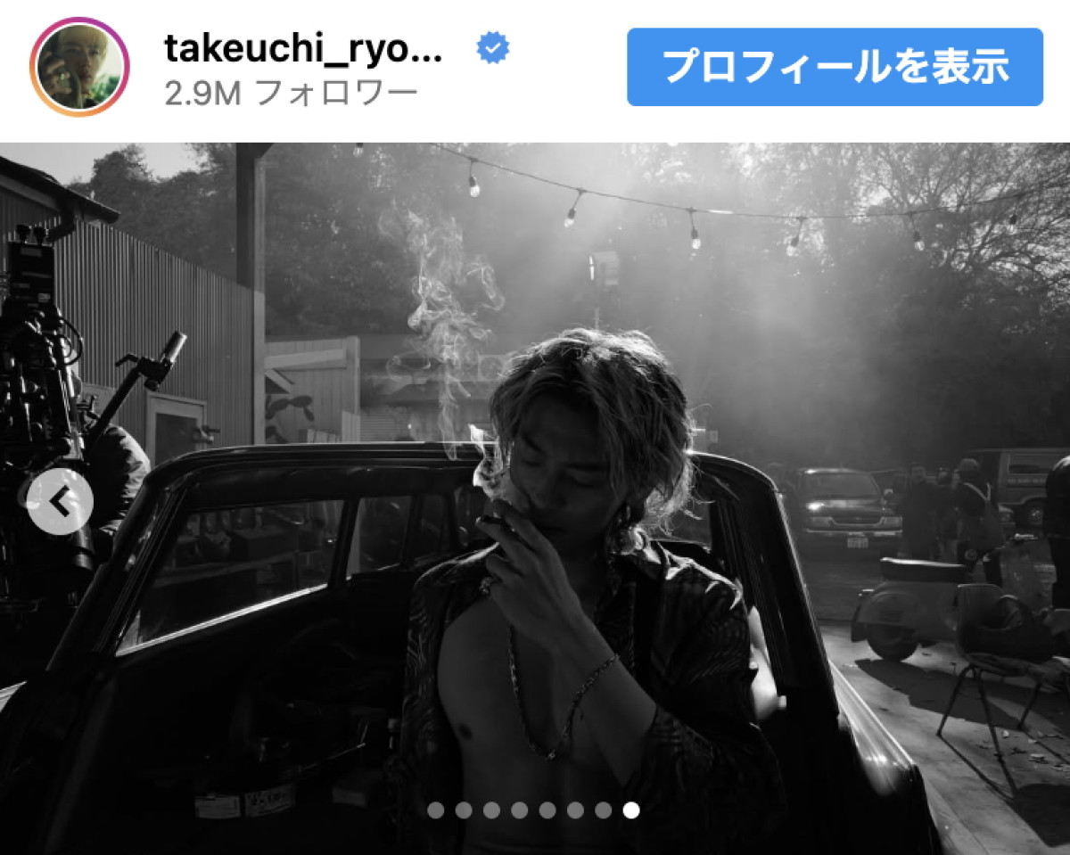 竹内涼真、バキバキ腹筋あらわな色気たっぷりショットの“裏側”明かす「内緒な」