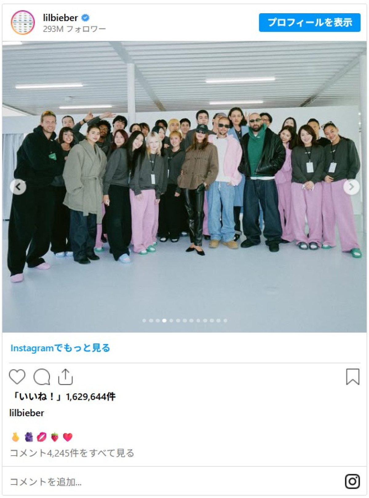 来日したジャスティン・ビーバー、妻ヘイリーとラブラブ＆キスも