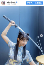 堀江聖夏、鍛え過ぎた肉体美全開　※「堀江聖夏」インスタグラム