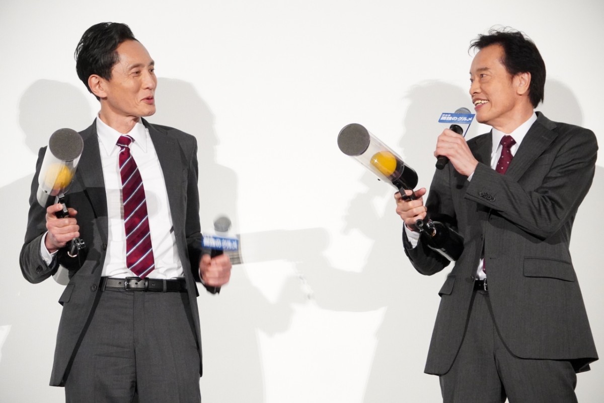 『劇映画 孤独のグルメ』五郎＆六郎が揃い踏み！松重豊、遠藤憲一の横が「安心できる」　次回は双子役を希望？