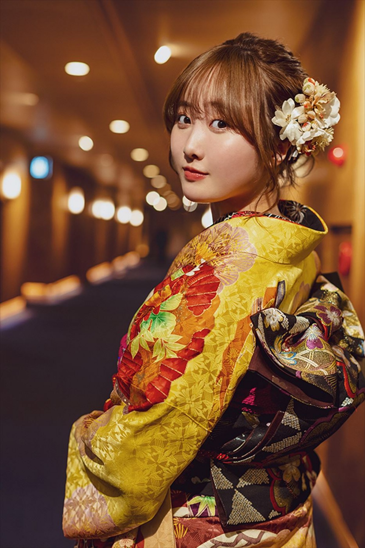 本田望結、20代は「キュンキュンしたい（笑）」　成人の日に艶やかな振袖姿を披露