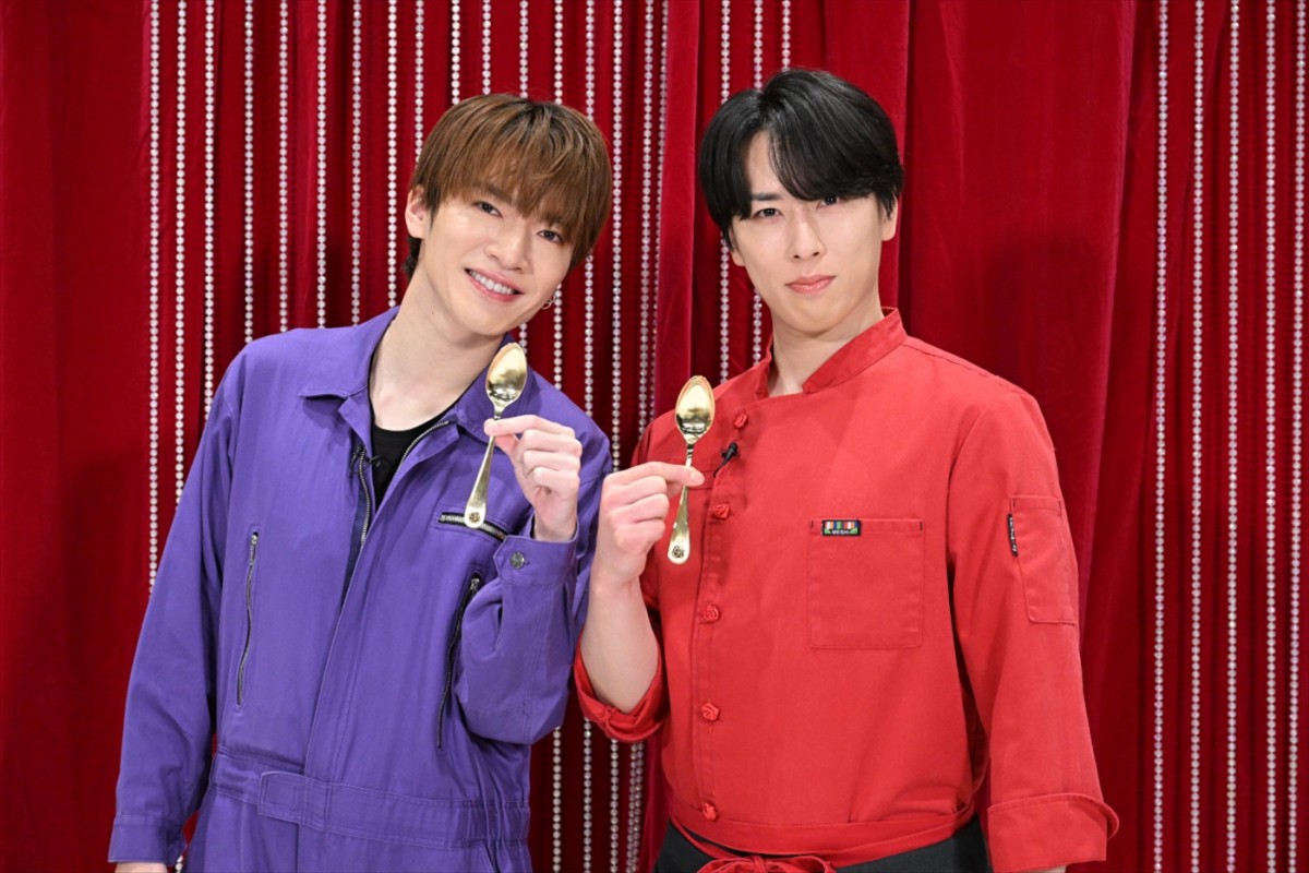 『黄金のワンスプーン！』Snow Man・宮舘涼太と磯村勇斗が芋掘り対決！　磯村が友人・深澤辰哉に料理を届ける