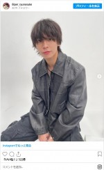 岡田圭右の息子・岡田隆之介　※「岡田隆之介」インスタグラム