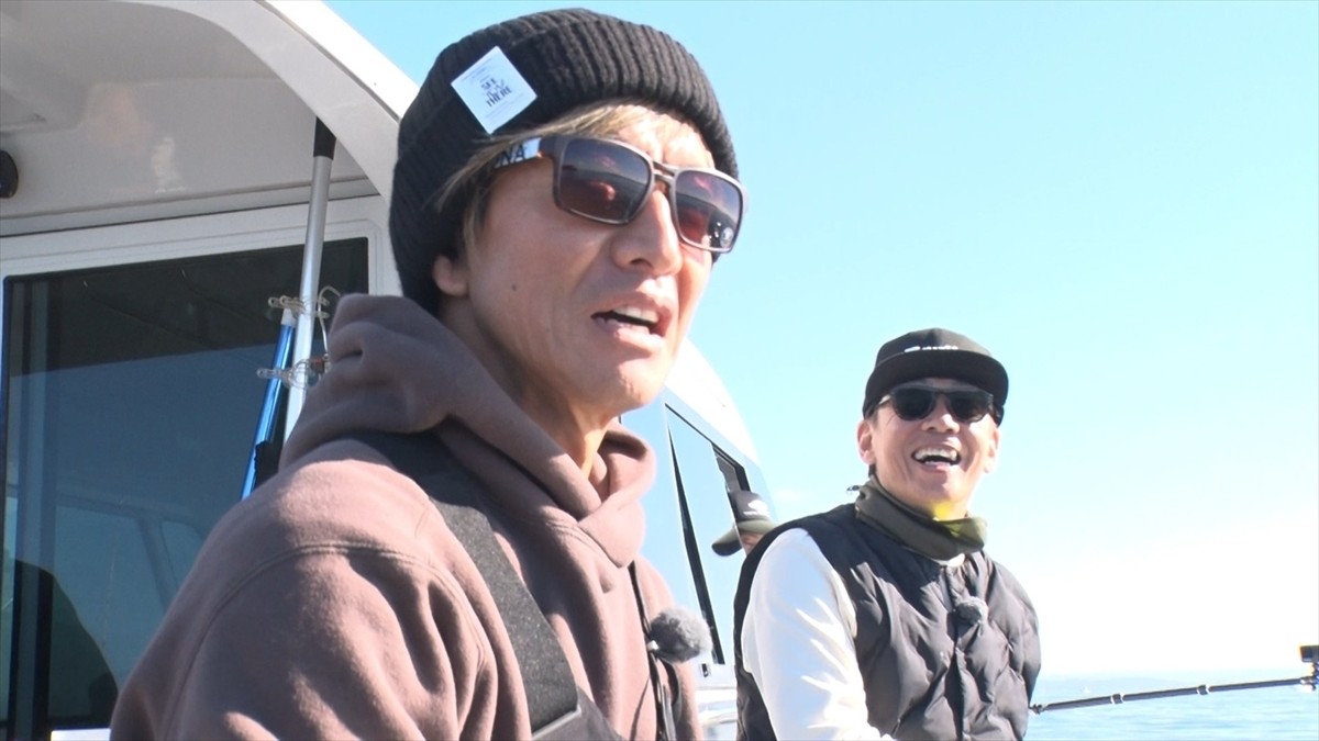 木村拓哉、“釣り仲間”生瀬勝久とロケ緊急参戦　今夜『それって実際どうなの会SP』で釣果対決勃発！