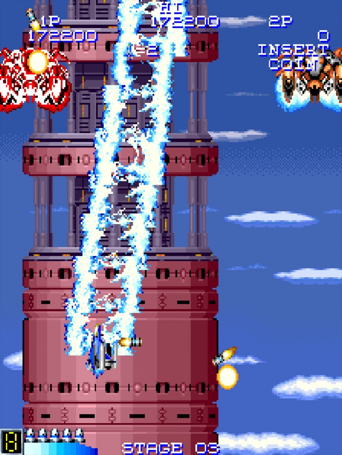 Switch／PS4『アーケードアーカイブス ファイナルスターフォース』1月23日に配信　宿敵ゴーデスとの最後の戦いに挑むシューティングゲーム