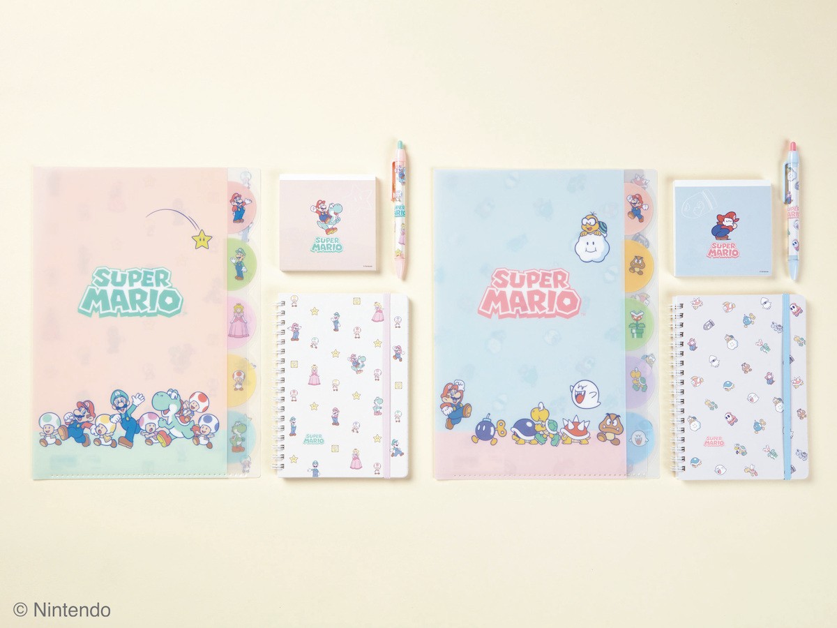 250124_『スーパーマリオ』の文具雑貨