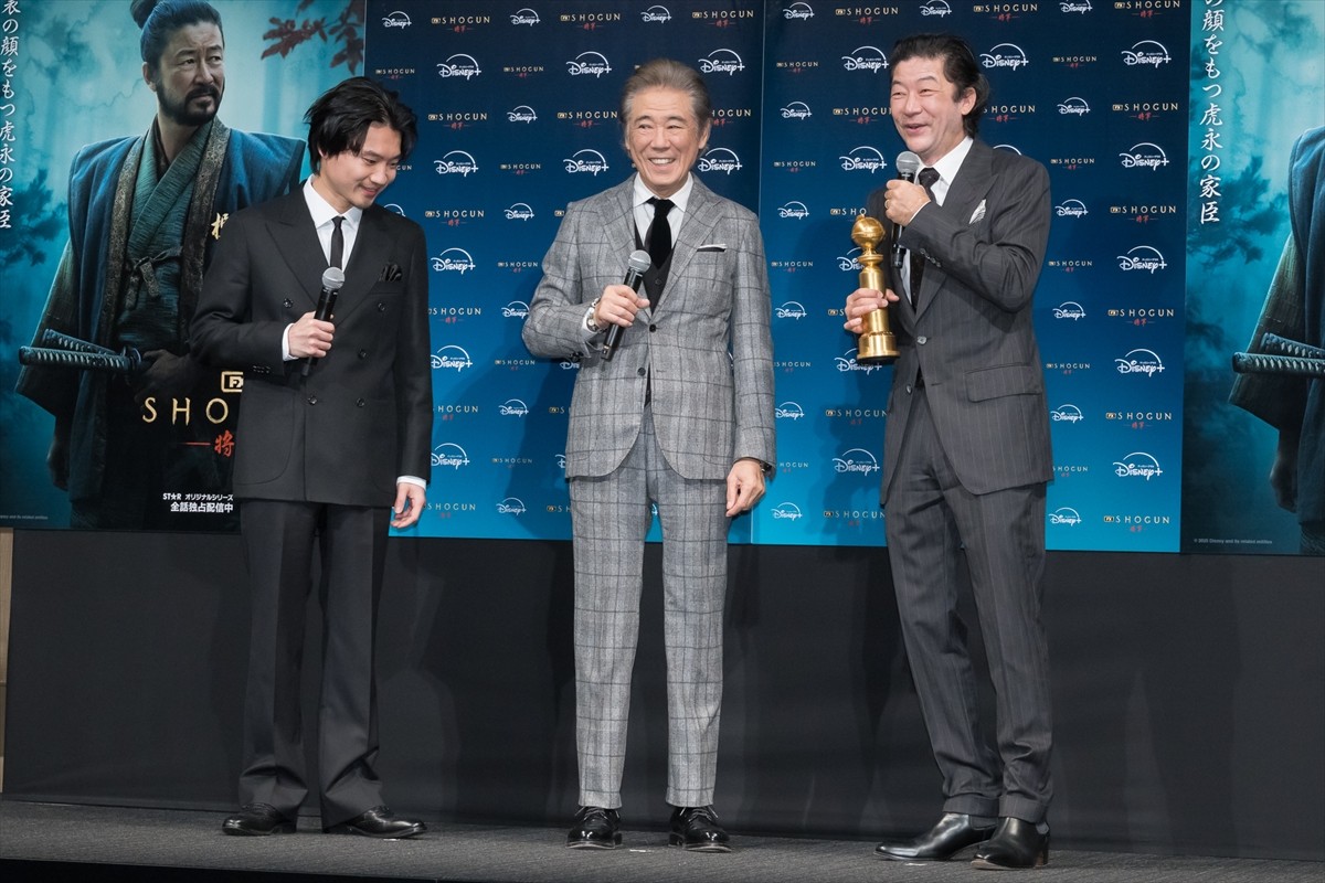 浅野忠信、『SHOGUN 将軍』GG賞4冠受賞で妻・中田クルミに感謝「サポートがなかったら消えていなくなっていた」