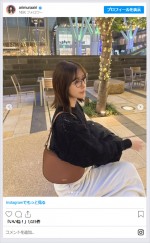 有村藍里、髪をカットし軽やかなヘアスタイルに　※「有村藍里」インスタグラム