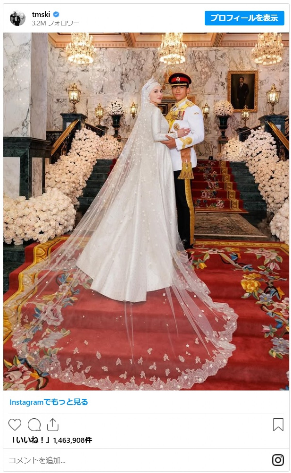 アジア王族の桁違いの結婚式　世界のロイヤルメンバーが集結、10日間にわたる行事も