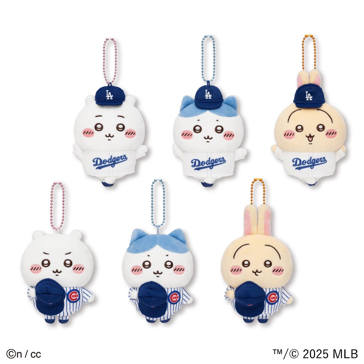 ちいかわ×「MLB TOKYO SERIES」コラボグッズが発売決定！　マスコットやバッグなど全10アイテム