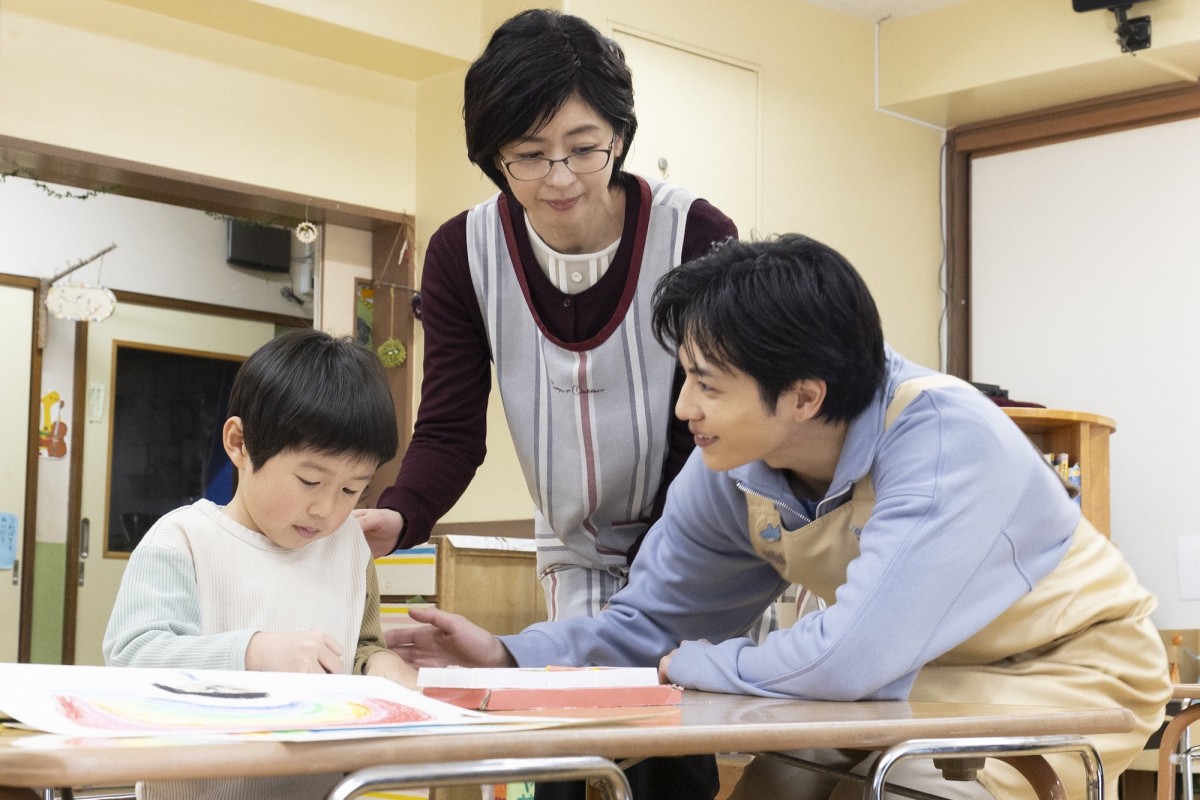 『日本一の最低男』“一平”香取慎吾、笑顔で「おっはー！」　保育園児の反応に爆笑「ジェネギャつらい笑」