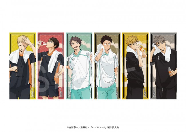 写真）『ハイキュー!!』×「極楽湯」コラボ第2弾！ “湯上がり”ビジュの