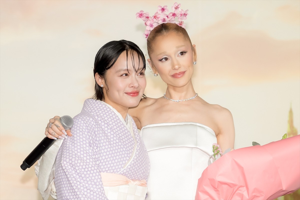シンシア・エリヴォ＆アリアナ・グランデ、日本愛爆発「日本が大好きです！」