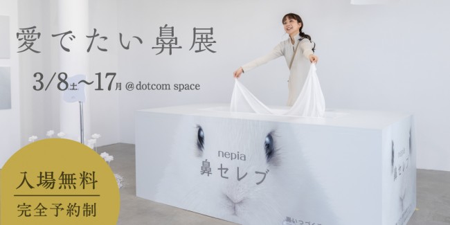 「鼻セレブ」の体験型ブランドテーマパーク再開催決定！　超巨大鼻セレブや限定グッズが登場