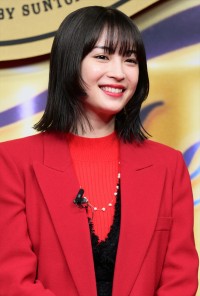広瀬すず、「ザ・プレミアム・モルツ」新CM発表会に登場