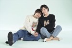 ドラマ『パラレル夫婦　死んだ“僕と妻”の真実』主演の（左から）伊野尾慧、伊原六花