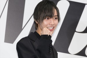 舞台『IMPACT』製作発表記者会見に出席した松井奏