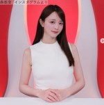 森香澄、純白ノースリーブ姿が「美しすぎる」　キャバ嬢＆ビールの売り子姿にも反響