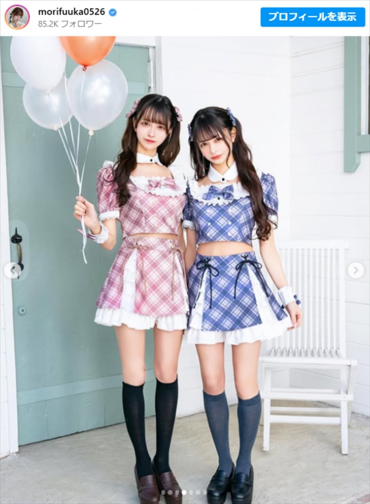 「日本一カワイイ双子」と大反響！　アイドル・森ふう花＆柊ききが「美しすぎる」　“双子グラビア”も話題