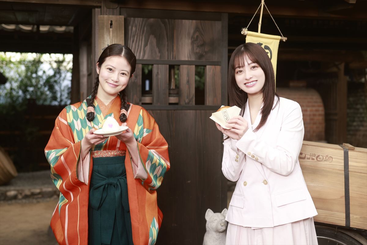橋本環奈、次期朝ドラヒロイン・今田美桜へエール「よく食べてよく寝て」バトンタッチセレモニー開催