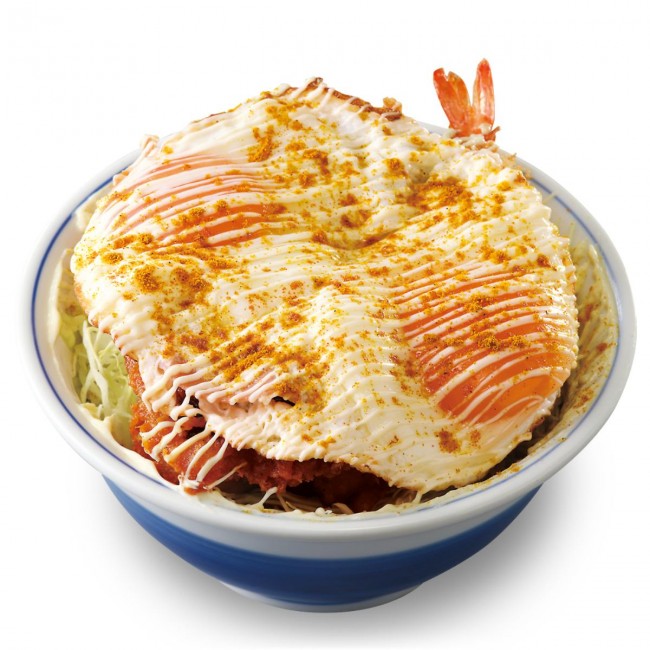 かつや「ハムエッグカツ丼」発売！　マヨ＆カレー粉で仕上げた3品を週替わりで展開
