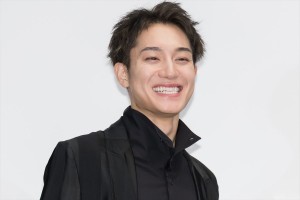 舞台『IMPACT』製作発表記者会見に出席した椿泰我