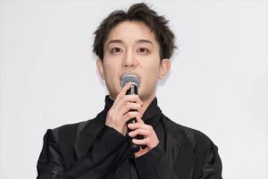 舞台『IMPACT』製作発表記者会見に出席した椿泰我