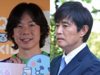 （左から）佐藤弘道、野々村真