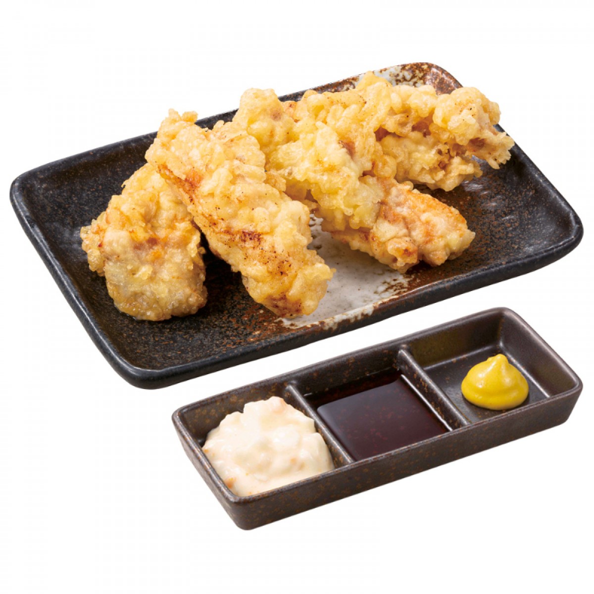 20250311 とり天合盛り定食