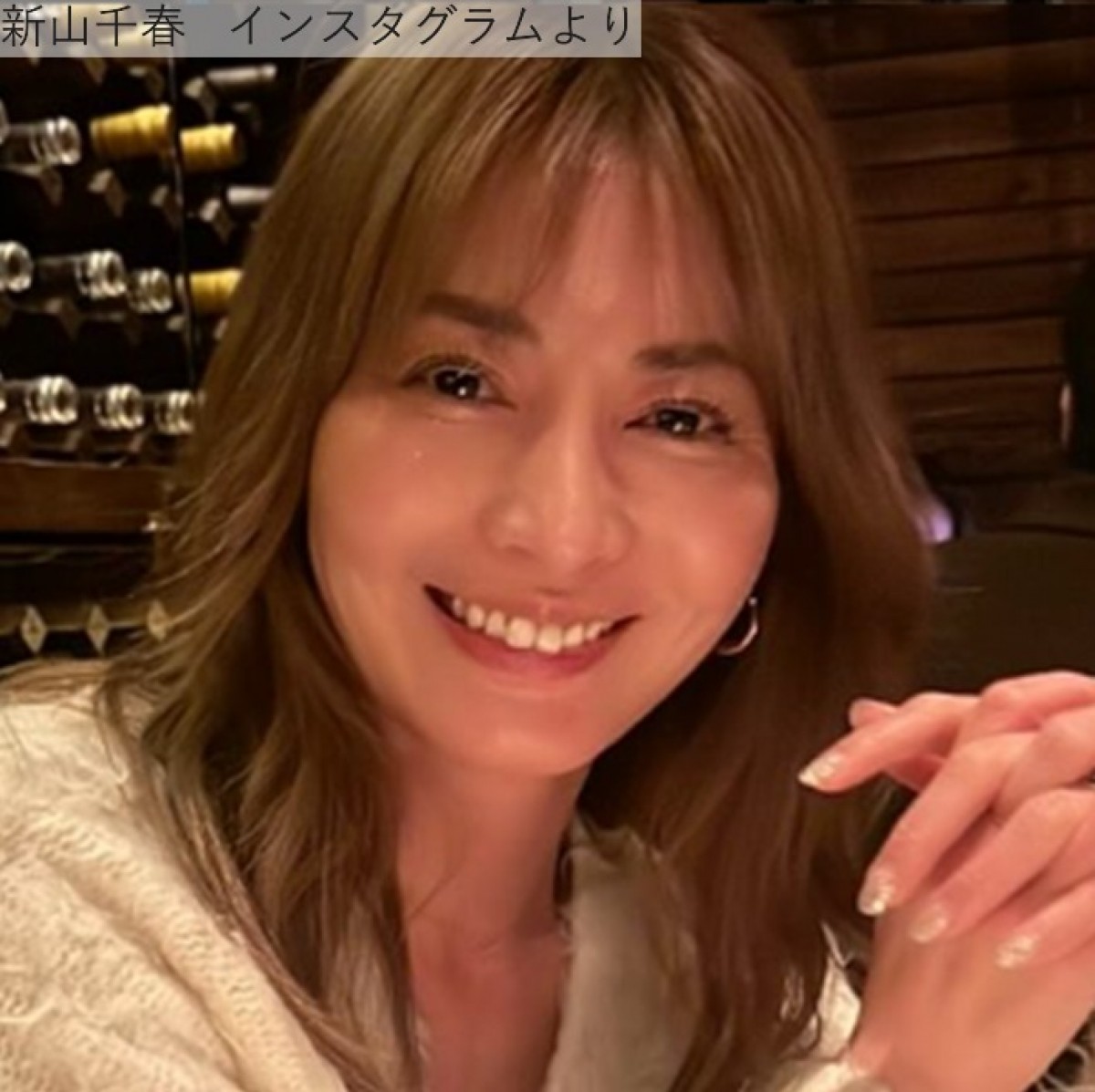 新山千春、2025年1月17日の投稿より　※「新山千春」インスタグラム