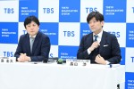 「TBSテレビ2025年4月期番組改編説明会」の様子
