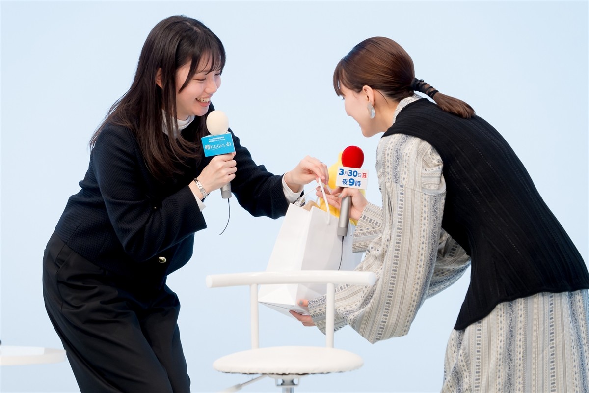 永野芽郁＆芳根京子、お互いに愛を伝える「出会えてよかった」