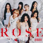 HANA、デビュー曲「ROSE」ジャケット