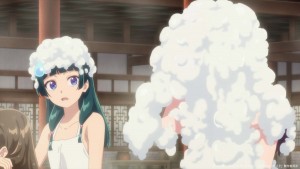 明日の『薬屋のひとりごと』　猫猫らが湯殿へ行き“上級妃たちの懐妊”の話などを耳にする