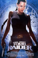 映画『トゥームレイダー』のララ・クロフト（アンジェリーナ・ジョリー）