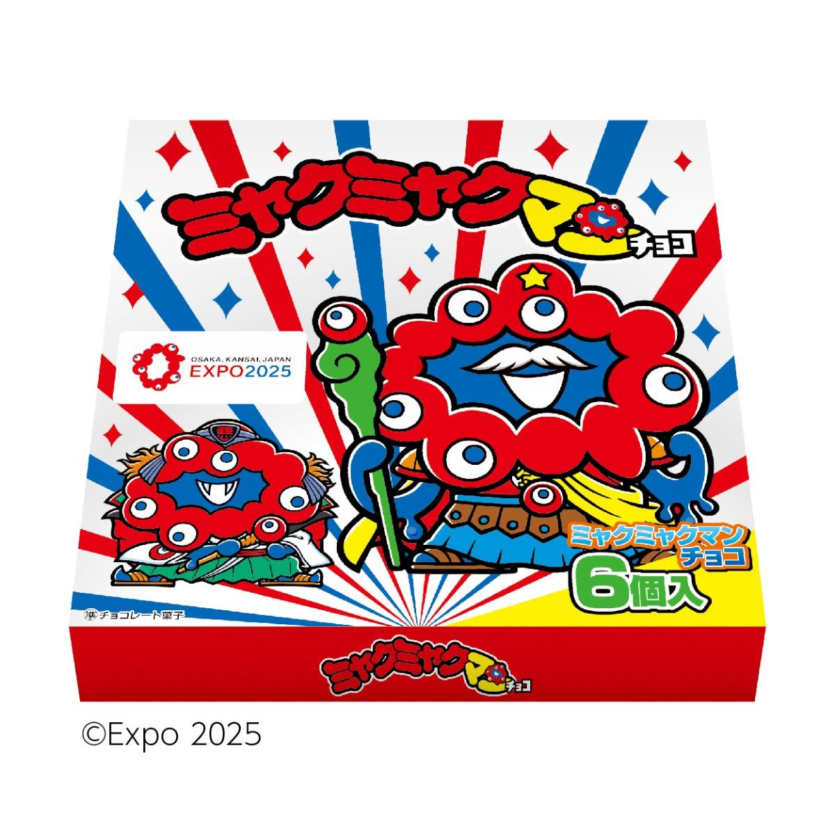 ミャクミャク×「ビックリマン」がコラボ！　描き下ろし景品シール全10種を展開